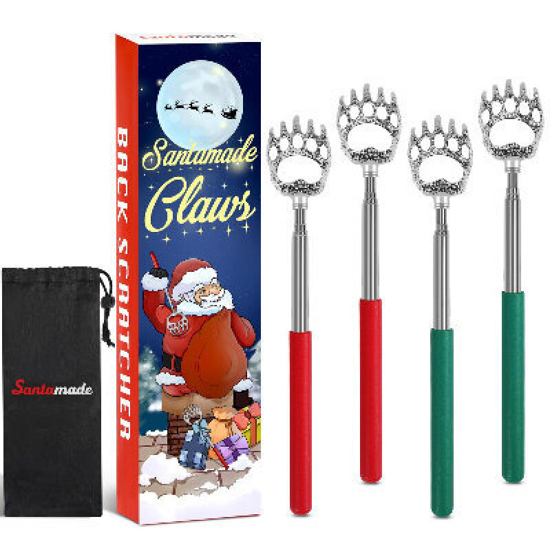 Santamade Back Scratcher Claws Set - 4 Piece Holiday Gift