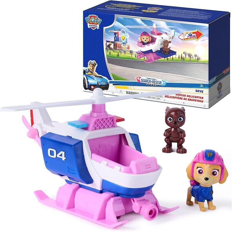 Paw Patrol Skye Rescue Helicopter Playset with Figures