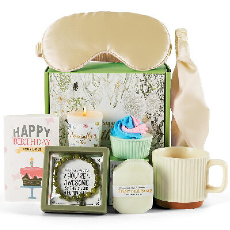 Elegant Birthday SPA Gift Set for Women - 9-Piece Luxury Collection