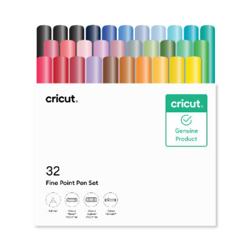 Cricut 32-Color Fine Point Pen Set: Precision Crafting Tool