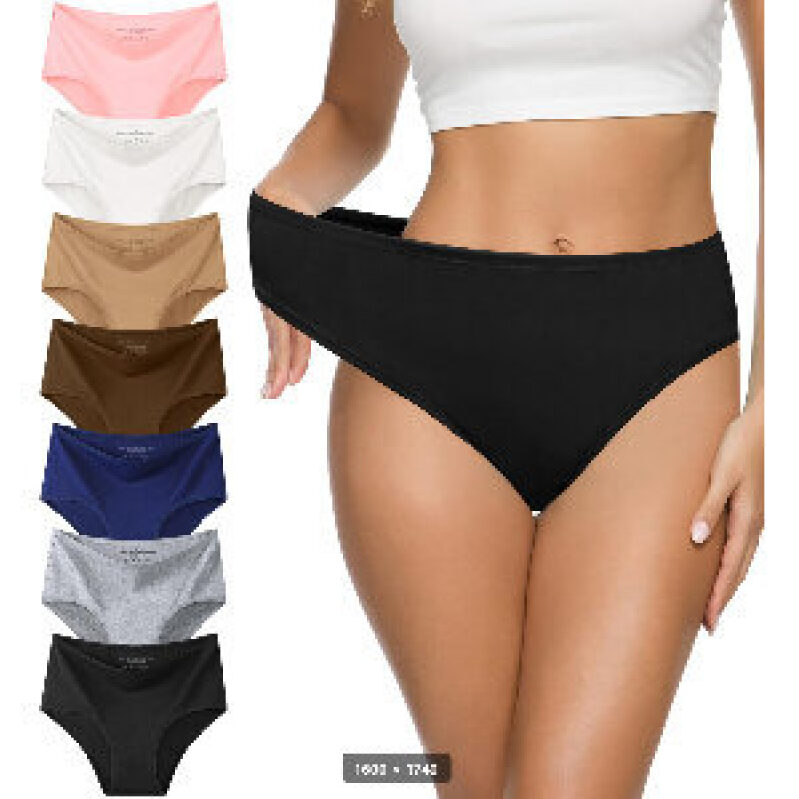 Premium Bamboo Fiber Women's High-Waisted Underwear 7-Pack
