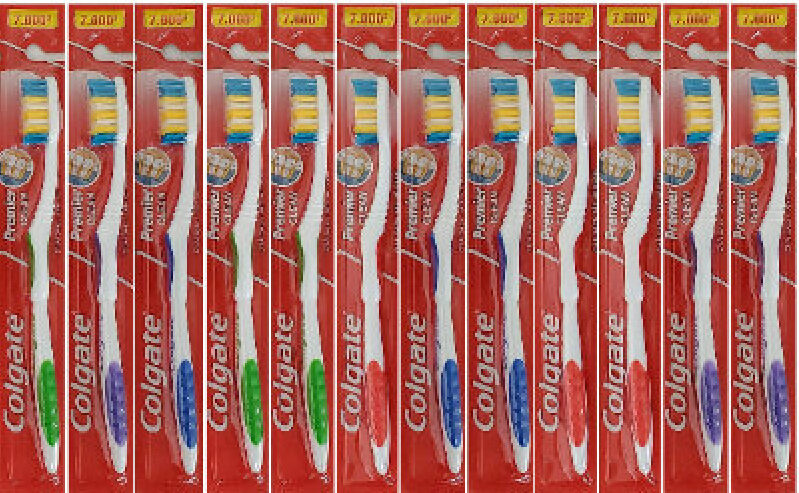 Colgate Toothbrushes 12-Pack: Multicolor, High-Quality Dental Care