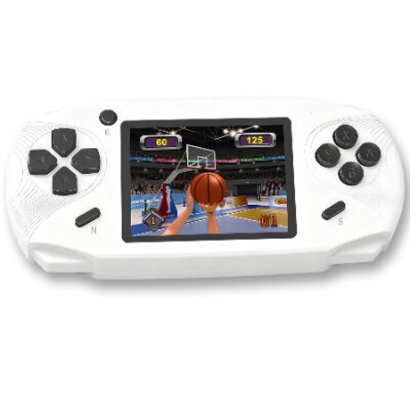 Classic 16-Bit Retro Gaming Console - Portable and Fun