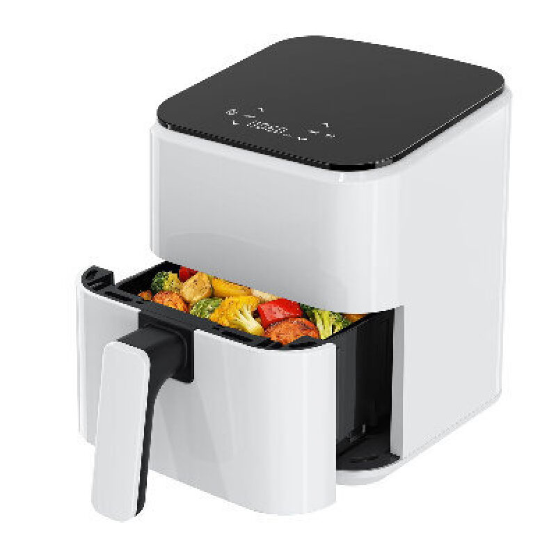 Efficient 3QT Air Fryer with Touch Screen Control