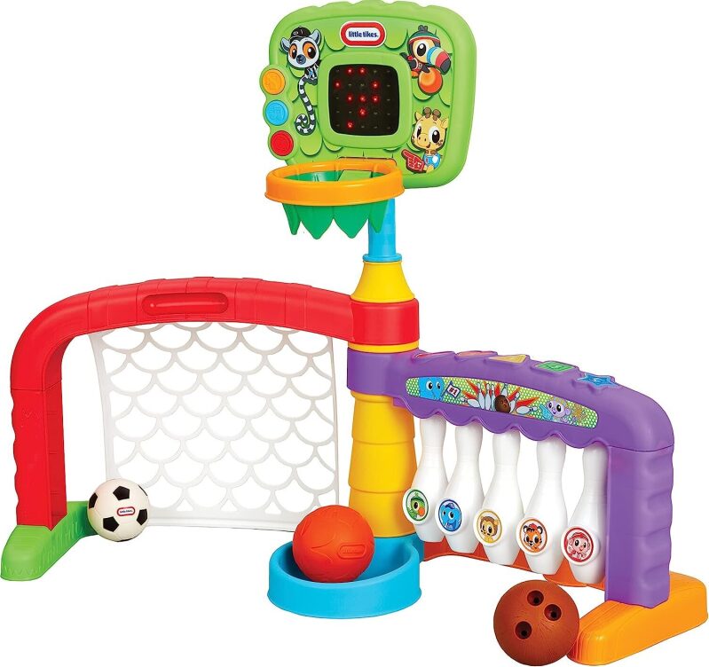 Little Tikes 3-in-1 Sports Zone - Fun and Engaging Sports Playset