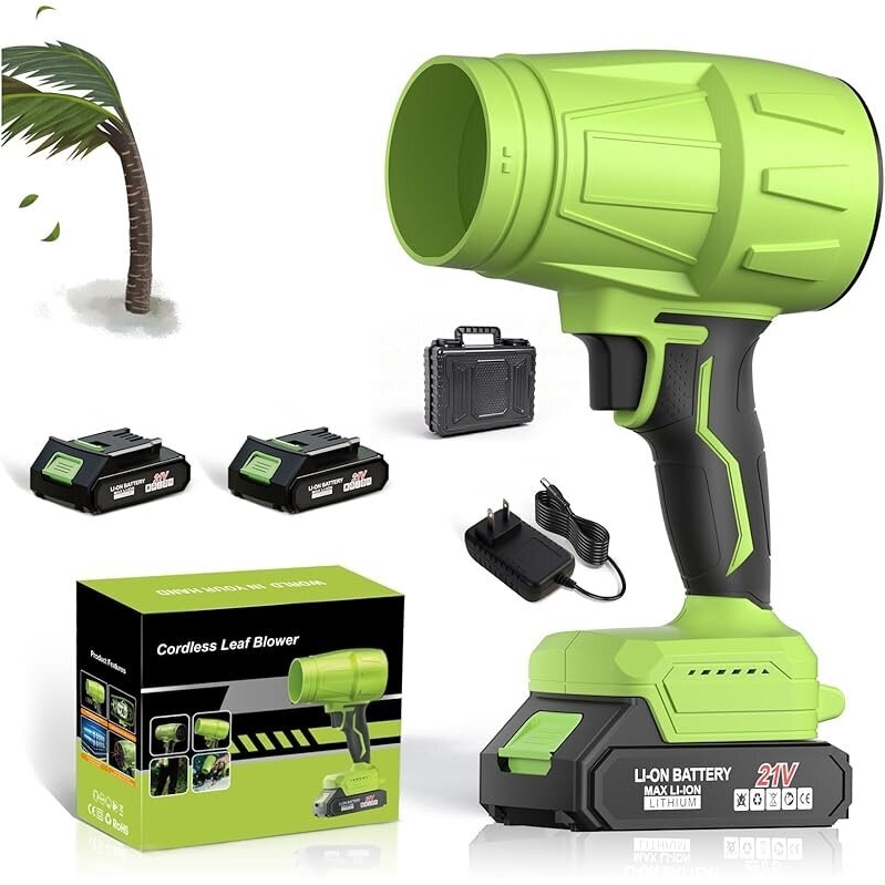 High-Efficiency Cordless Leaf Blower - Powerful 21V, 990,000 RPM
