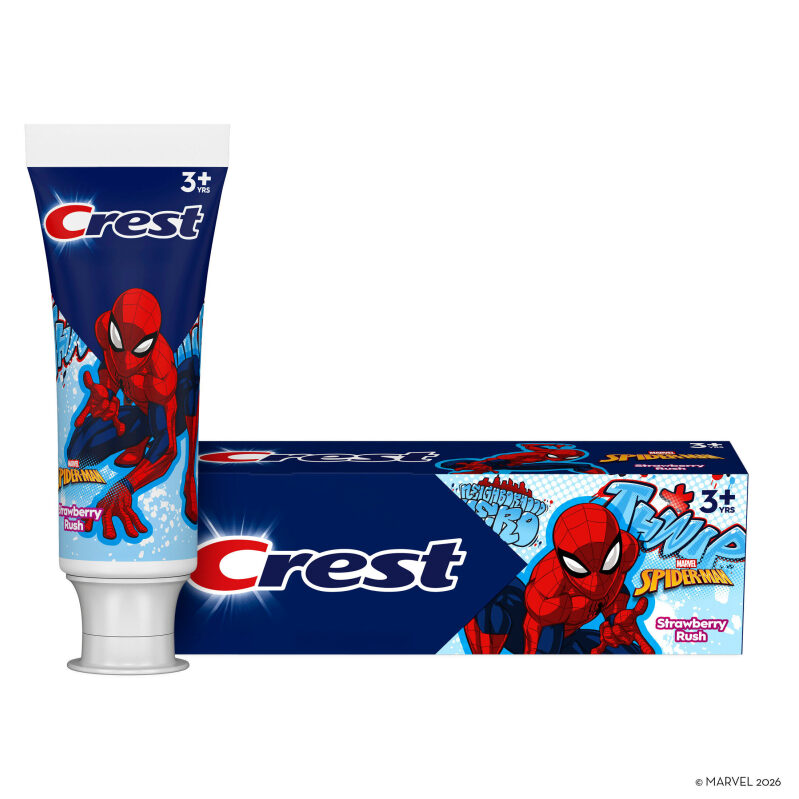 Crest Kids Toothpaste with Marvel's Spiderman, Strawberry Flavor