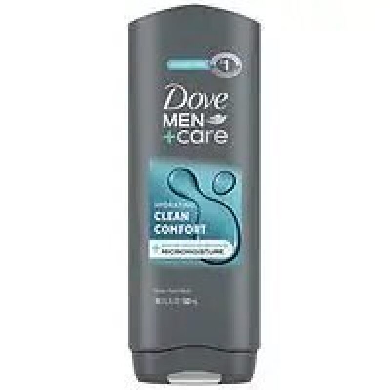 Dove Men+Care Hydrating Body and Face Wash, Clean Comfort 18oz