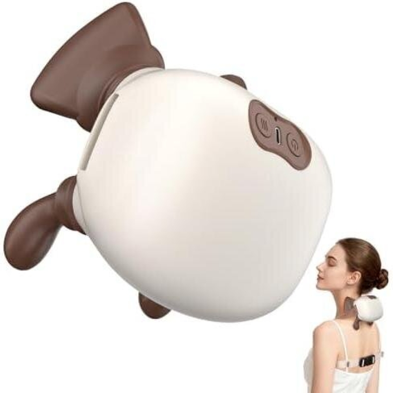 4D Wireless Portable 3-Speed Neck and Shoulder Massager - 50% Off