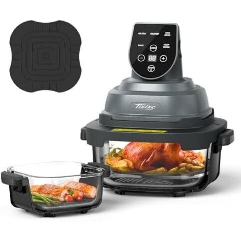 5-in-1 Air Fryer with 4QT Glass Multi-Container - 55% Discount