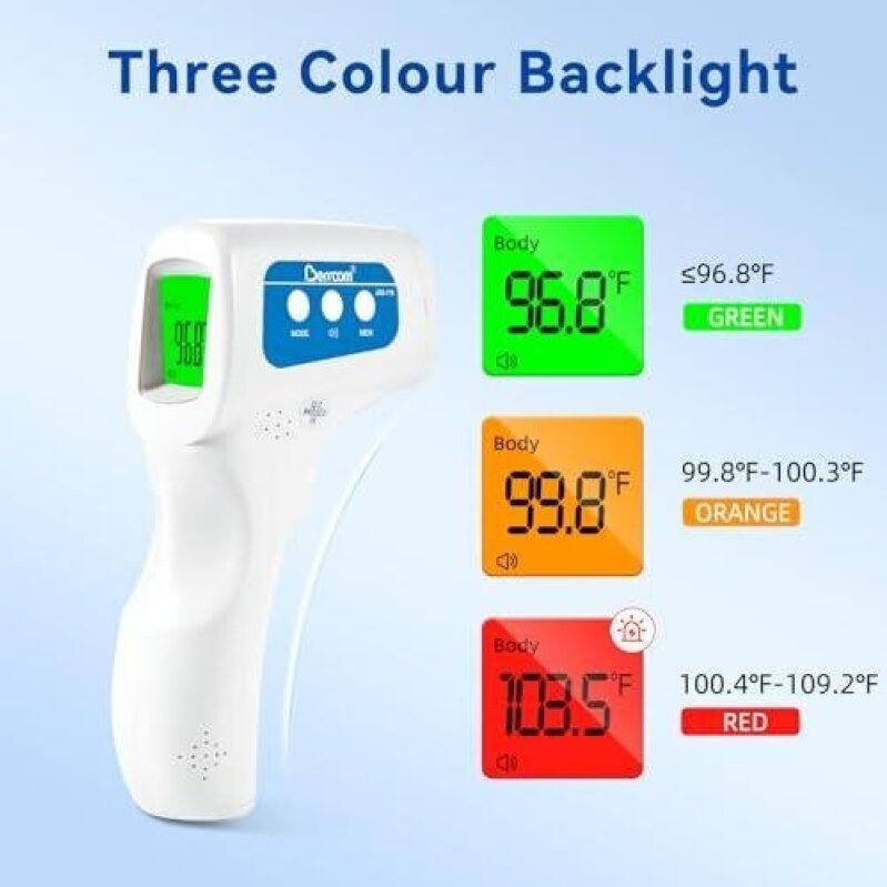Berrcom 3-in-1 Contactless Infrared Forehead Thermometer for Fever Check, 40% OFF