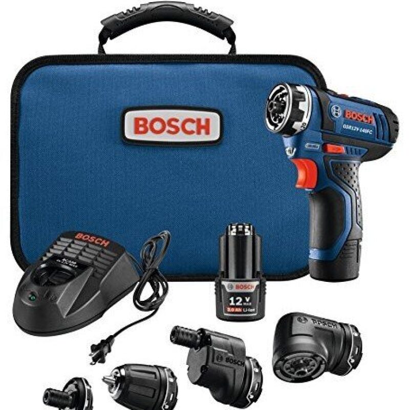 Bosch GSR12V-140FCB22 12V 5-in-1 Drill Set - $139.99