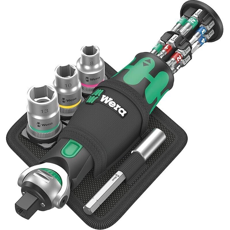Wera Zyklop Pocket Set 2: Compact and Versatile 18-Piece Ratchet Set