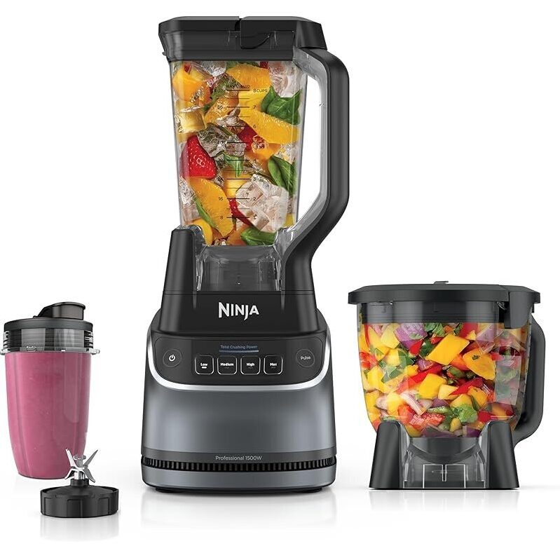 Powerful Ninja UltraCrush 1500W Full-Size Blender - Perfect for Smoothies and More