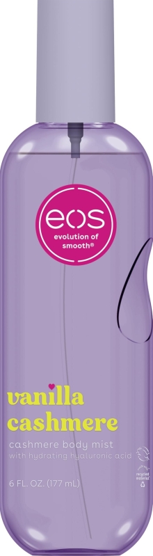 Vanilla Cashmere Body Mist by EOS - Hydrating, Soothing, and Fragrant