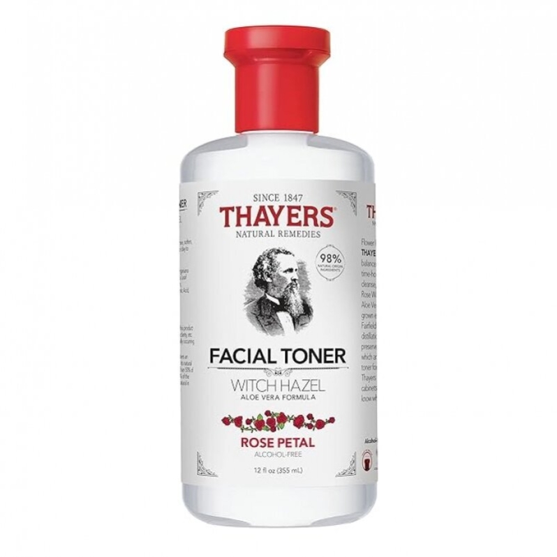 Thayers Alcohol-Free Rose Petal Witch Hazel Toner - Hydrating Facial Toner