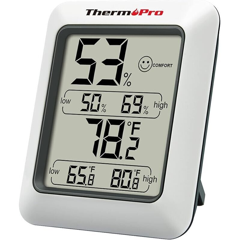 TempPro TP50 Digital Hygrometer Indoor Thermometer - Smart Home Utility