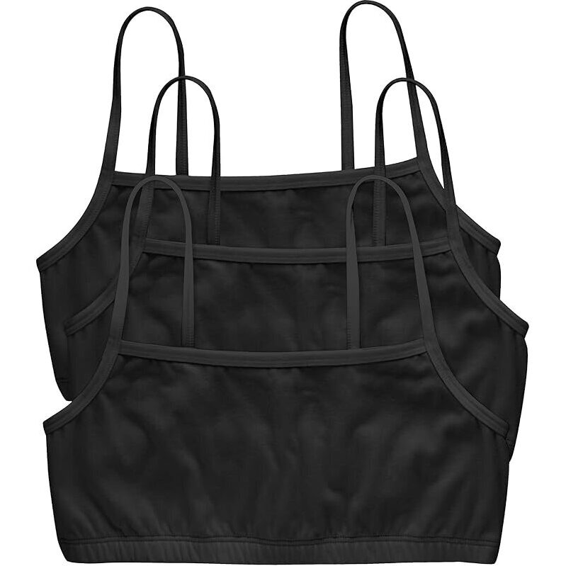3-Pack Hanes Womens String Bralette Pack - Comfortable, Affordable, Essential
