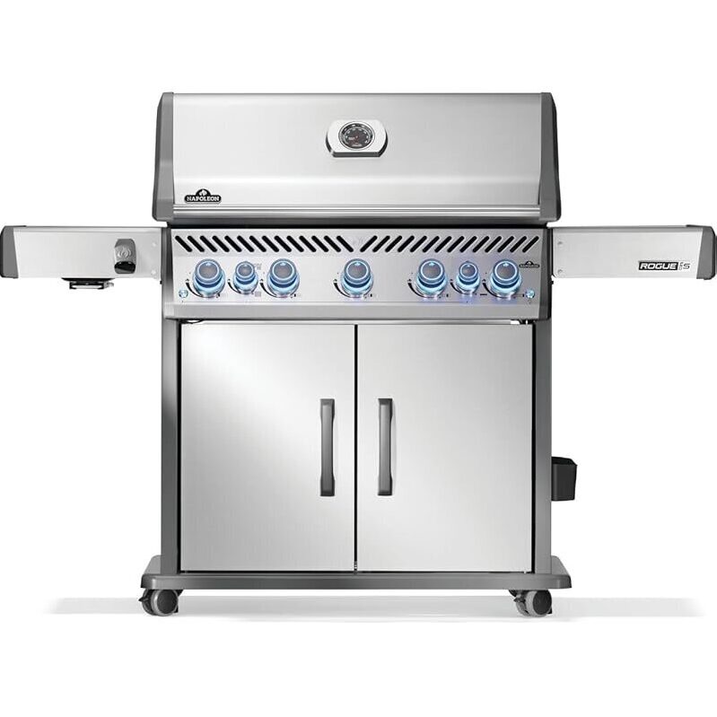 Napoleon Rogue PRO-S 625 Natural Gas Grill - 7-Burner, Stainless Steel