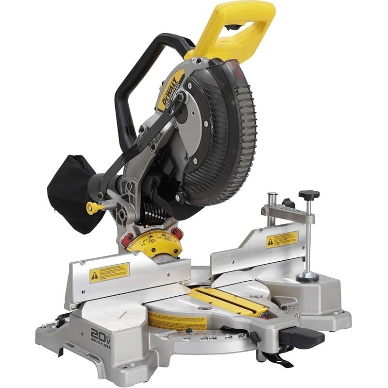 DEWALT 20V MAX XR 10 in. Double Bevel Fixed Miter Saw - Ultimate Precision and Efficiency