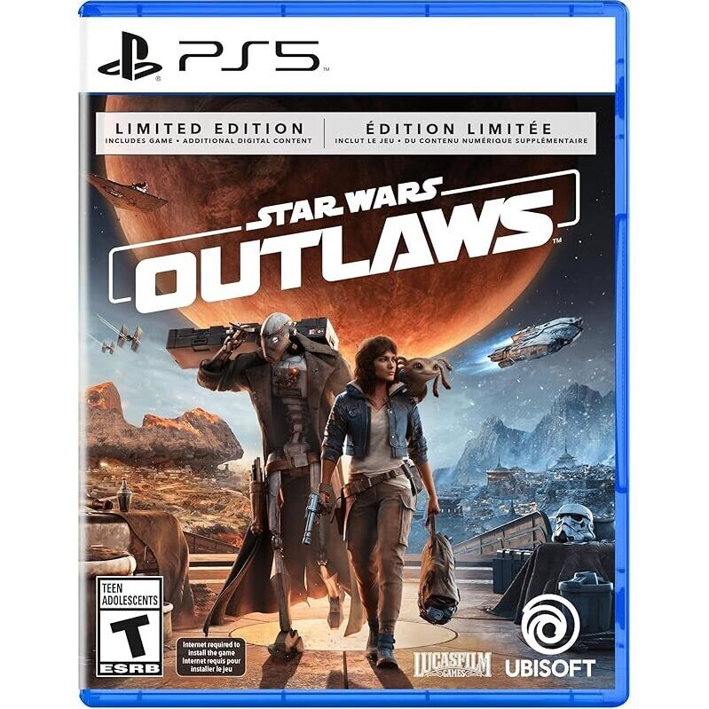 Star Wars Outlaws Limited Edition PlayStation 5 - Game + Digital Content