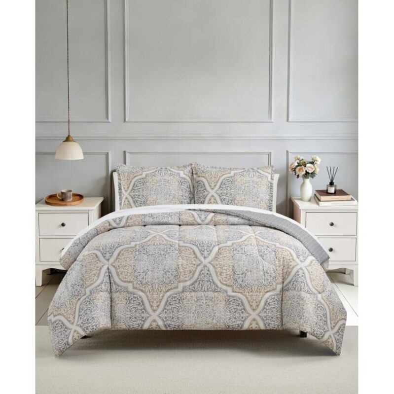 Macys Estelle Reversible 3-Pc. Comforter Sets - Elegant and Versatile Bedding