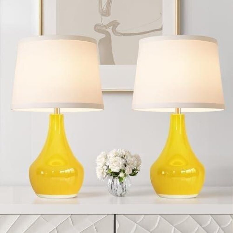 Ceramic Table Lamps Set - Brighten Your Space with Style