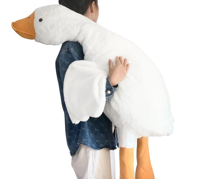 Huge Soft Duck Plush Pillow - Perfect for Comfort and Decoration