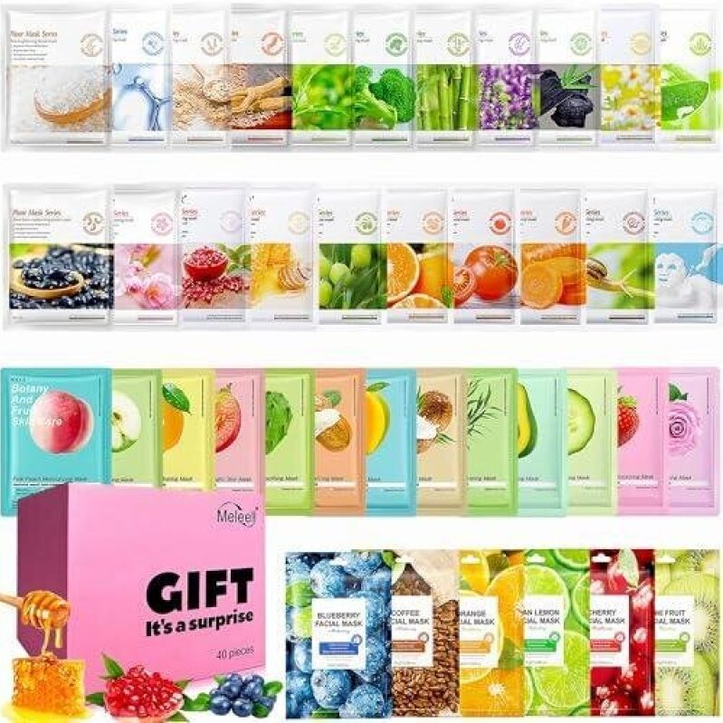 Whole Skin Type Hydrating Collagen Face Mask Set - 45% Discount