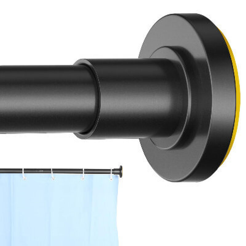 Premium Stainless Steel Telescopic Bath Shower Curtain Rod - Durable, Elegant
