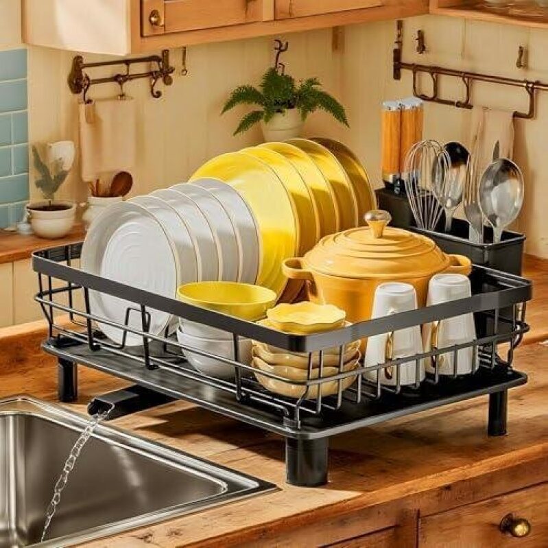 Stainless Steel Dish Drainer Rack with 54% Discount