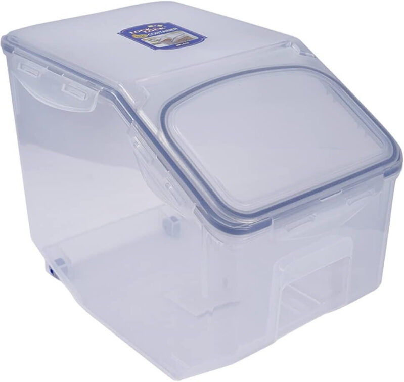 Lock & Lock Large Capacity Rolling Storage Bin - Prime Eligible