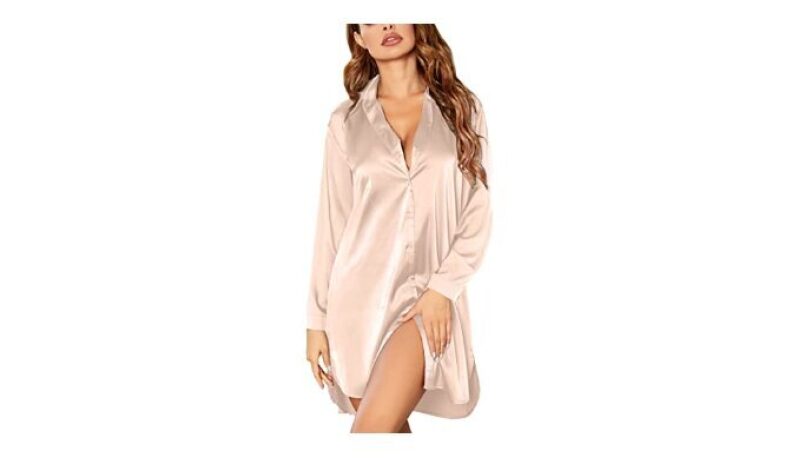 Ekouaer Women's Satin Night Gown: Luxurious Comfort for Every Occasion