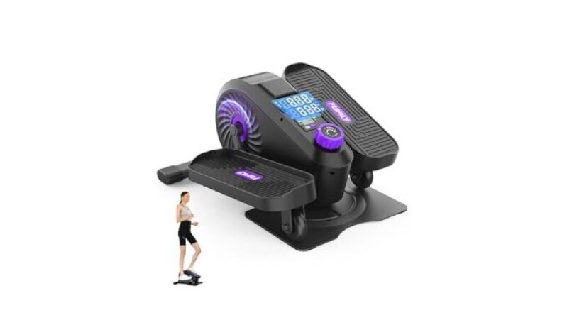FUNMILY Under Desk Elliptical - Compact Leg Exerciser for Home/Office