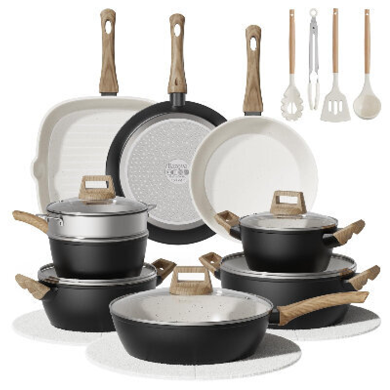 Premium 24-Piece Non-Stick Cookware Set - Versatile and Durable Kitchen Essentials