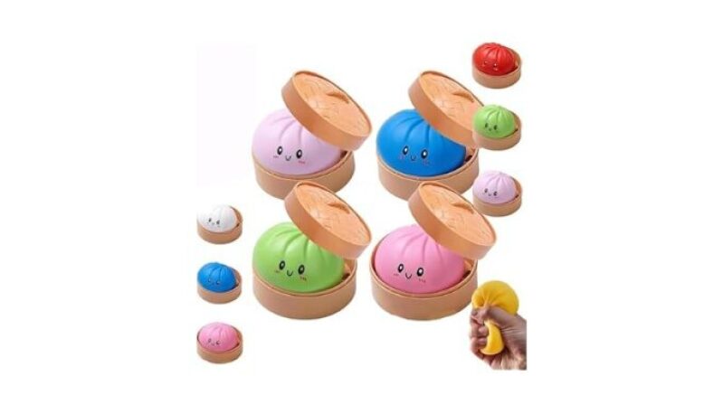 Mystery Dumpling Squishy Decompression Dough for Adults Classroom Prizes & Party Gifts
