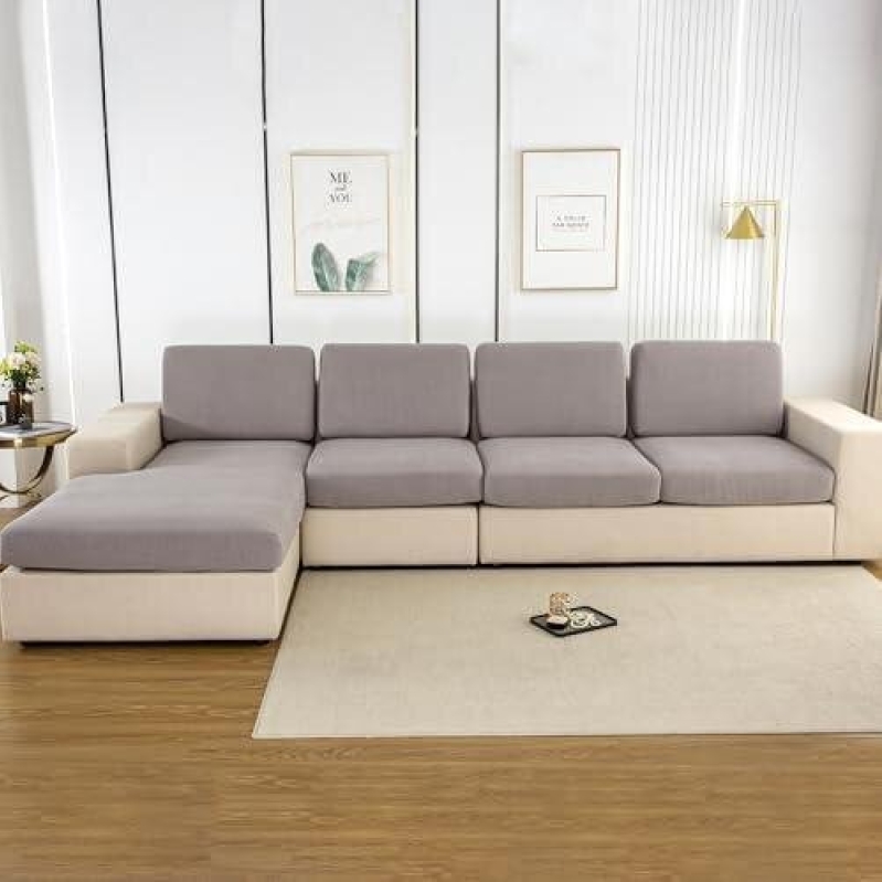 Stretch Couch Cover for Sectional Sofa – Multiple Patterns & Colors 74%OFF