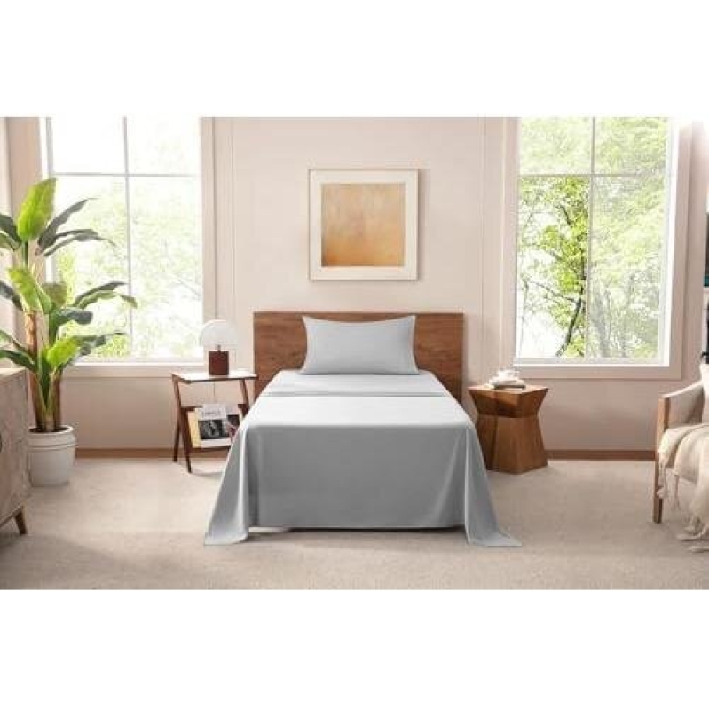 Double Size Anti-Wrinkle Bedsheets - 4 Pieces/16-inch Deep Pocket