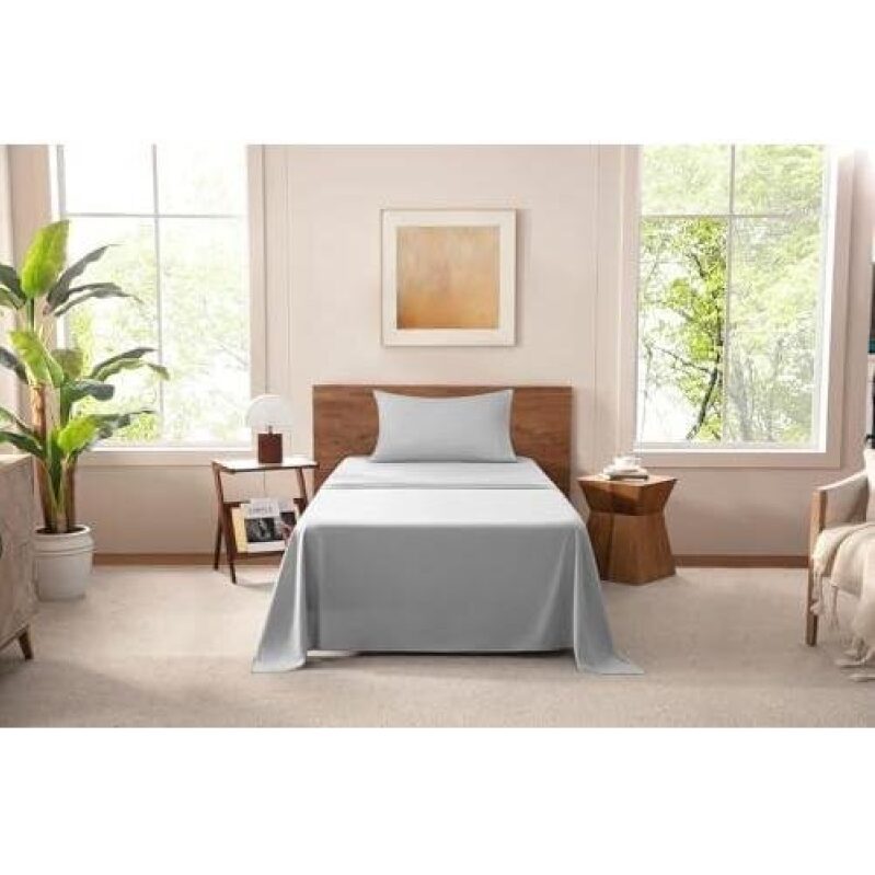Double Size Anti-Wrinkle Bedsheets - 4 Pieces/16-inch Deep Pocket