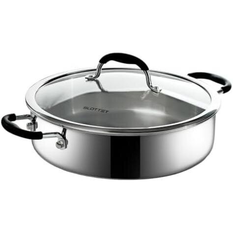 50% OFF Stainless Steel 3-in-1 Deep Fry Pan - 5 Quarts/11.5 Inches