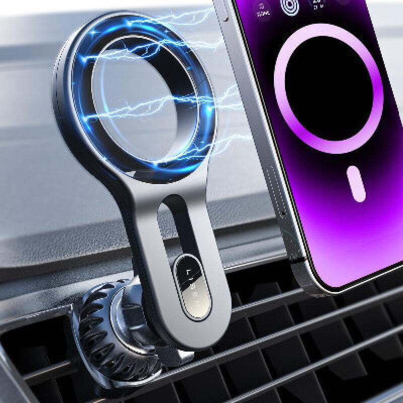 LISEN Magnetic Car Phone Mount - Hands-Free Driving