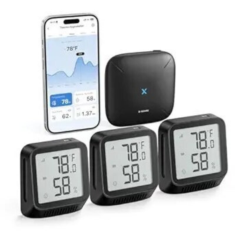 X-Sense WiFi Thermometer Indoor Hygrometer - 15% Off Today