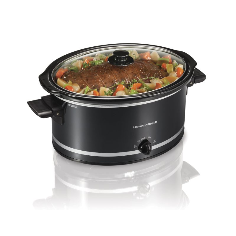 Hamilton Beach 8-Quart Slow Cooker - Perfect for Family Meals