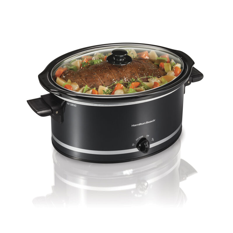 Hamilton Beach 8-Quart Slow Cooker - Perfect for Family Meals