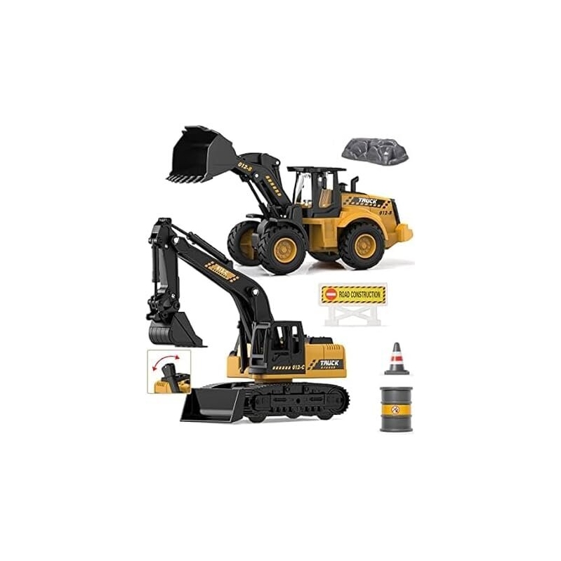 Premium Construction Excavator Toy Set - Realistic Play and Learning