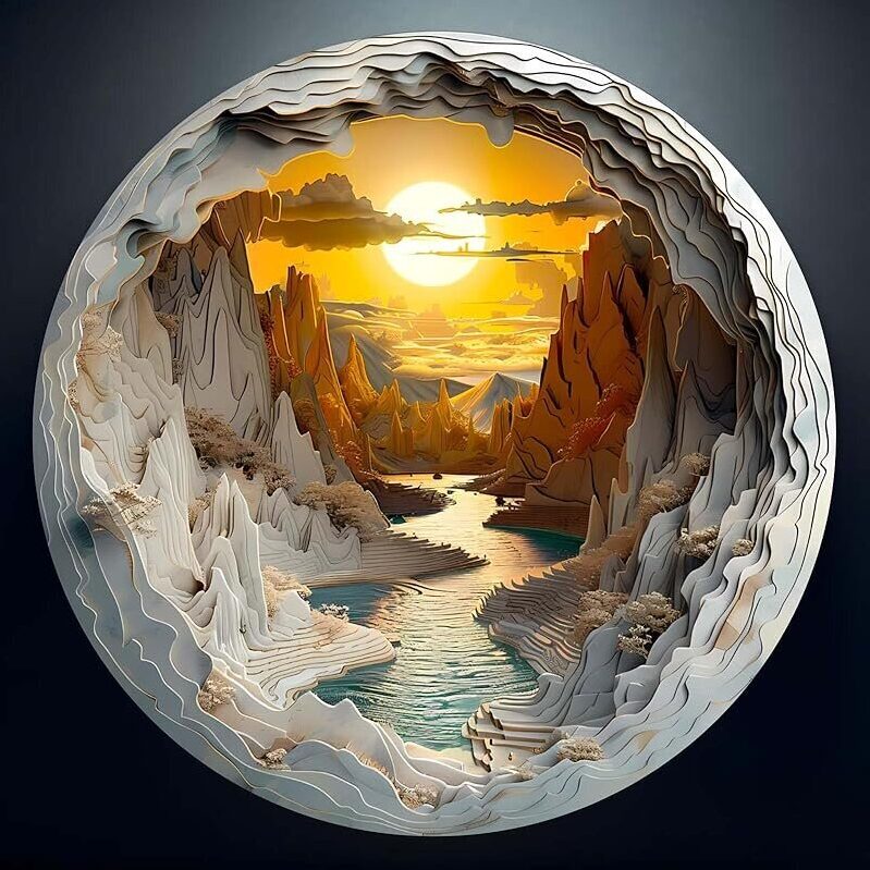 200pcs Wooden Puzzle for Adults - Unique 3D Scenery