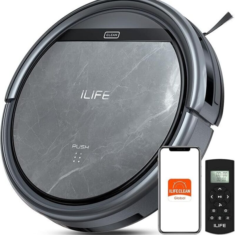 ILIFE V5s Max Robot Vacuum Cleaner - 60% Off, Prime Free Shipping