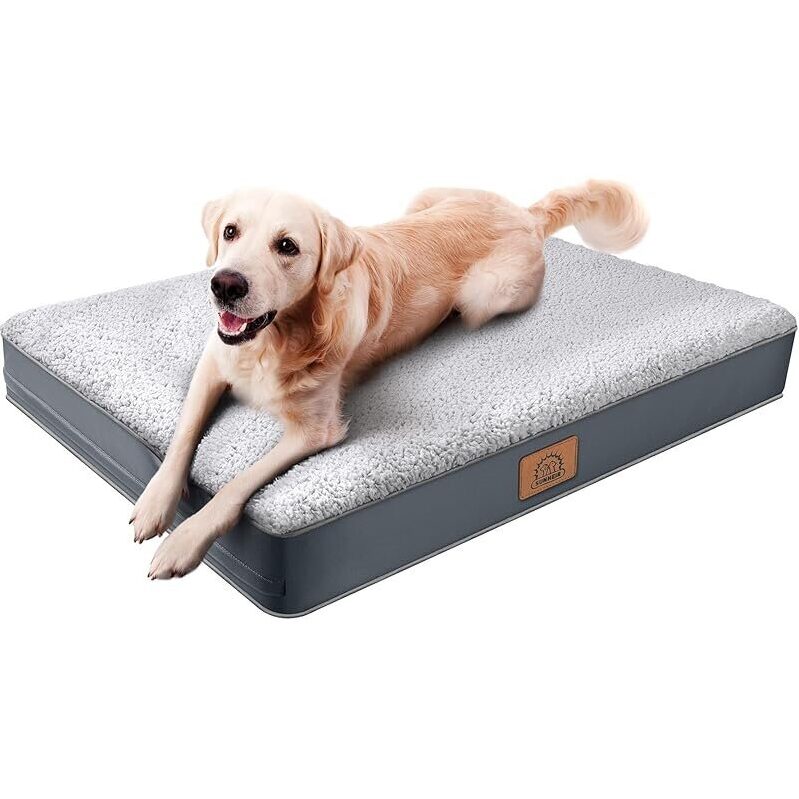 Sunheir Orthopedic Dog Bed for Large Dogs: Ultimate Comfort & Cleanliness