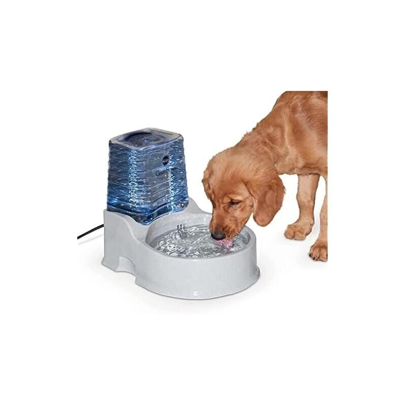 K&H Pet Products CleanFlow Filtered Water Bowl for Dogs
