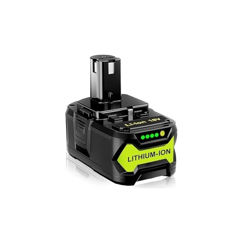 High-Capacity 18V 6.0Ah Lithium-Ion Battery for Ryobi ONE+ Tools